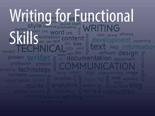 Writing for Functional Skills